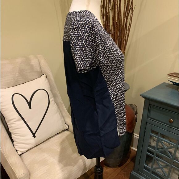 NWT Tory Burch V Neck Blouse - Picture 3 of 7